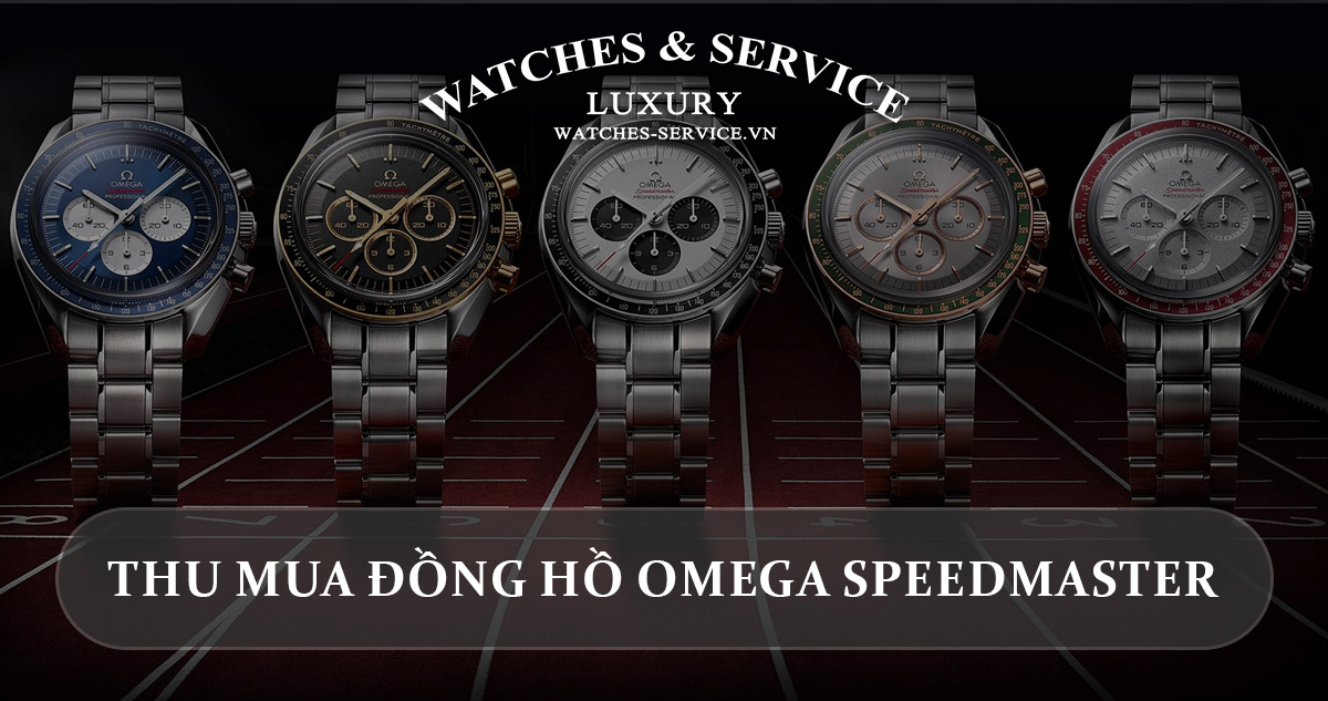 Thu mua đồng hồ Omega Speedmaster cũ chính hãng